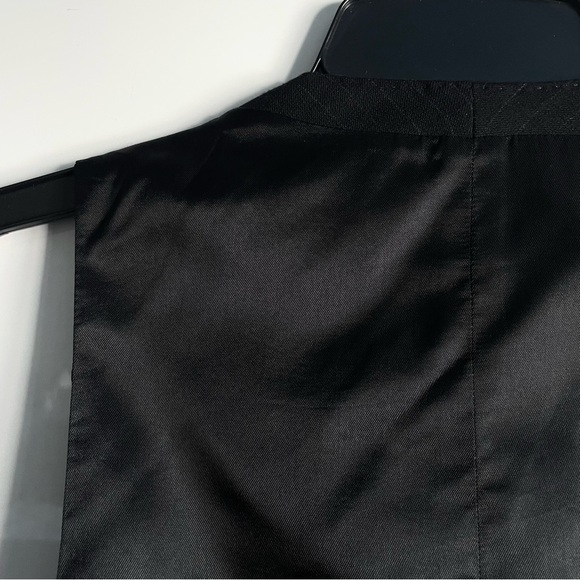 Zara Pinstripe Poly Wool Blend Vest Size M EUC - Picture 12 of 13